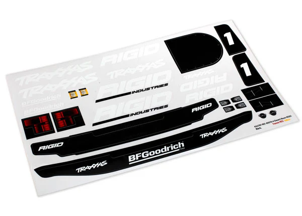Traxxas Stickers "Rigid Edition" Unlimited Desert Racer 8516