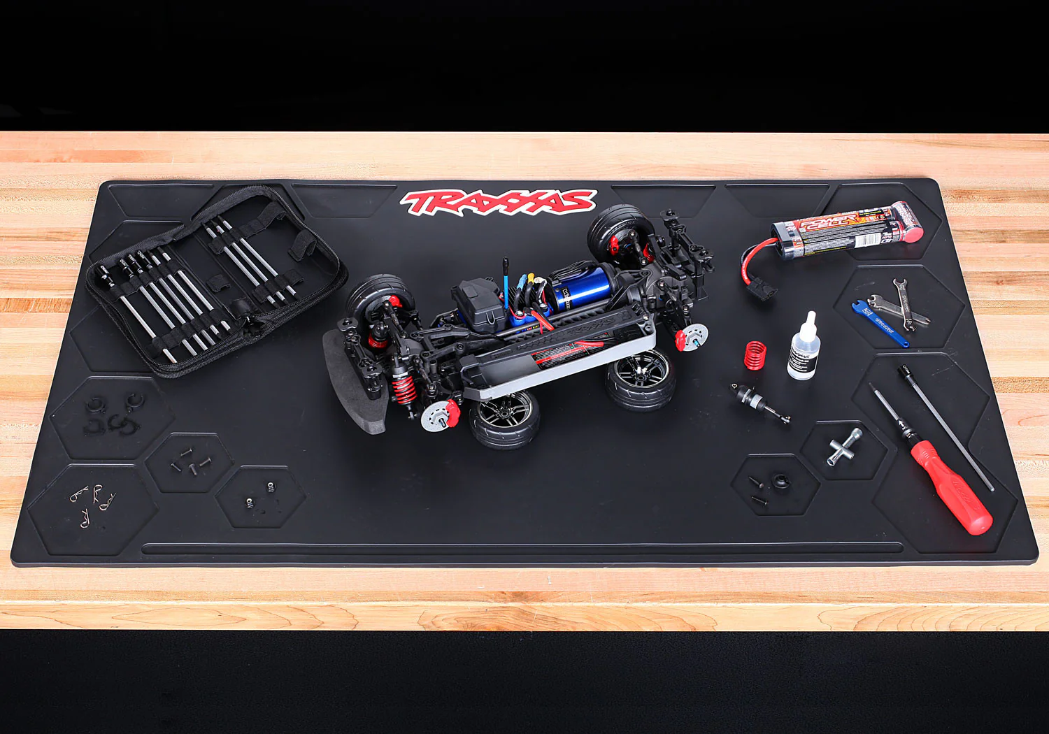 Traxxas Tapis de Stand Caoutchouc 91x51 3426 - Image 3