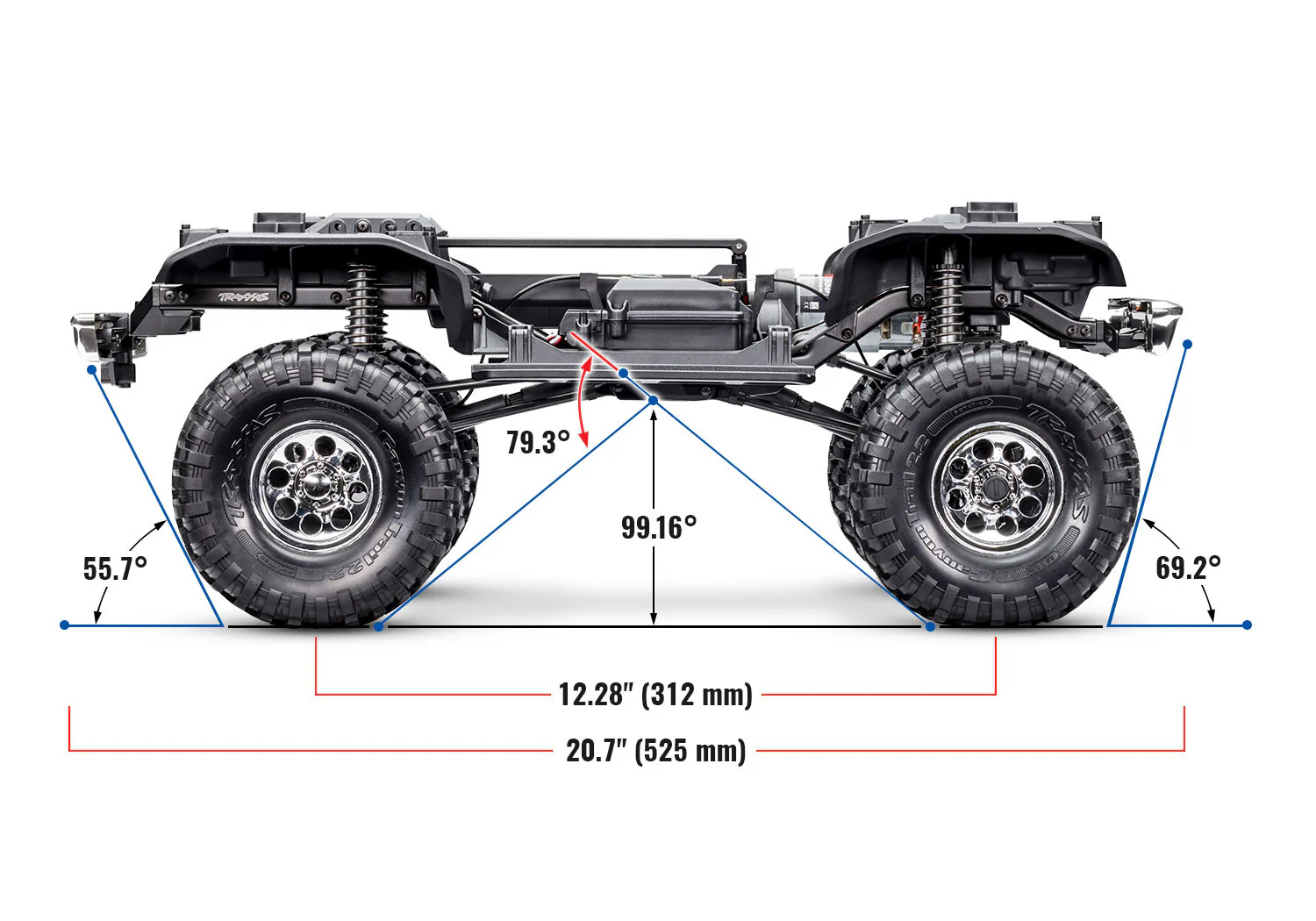 Traxxas TRX-4 Chevrolet Blazer 1972 High Trail RTR 92086-4 - Image 26