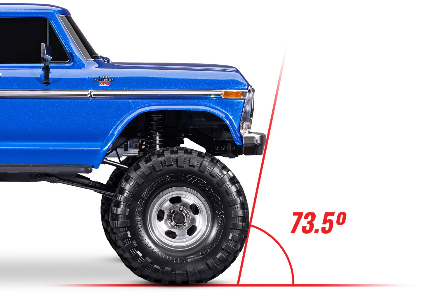 Traxxas TRX-4 High Trail Ford Ranger XLT F-150 1979 RTR 92046-4 - Image 14