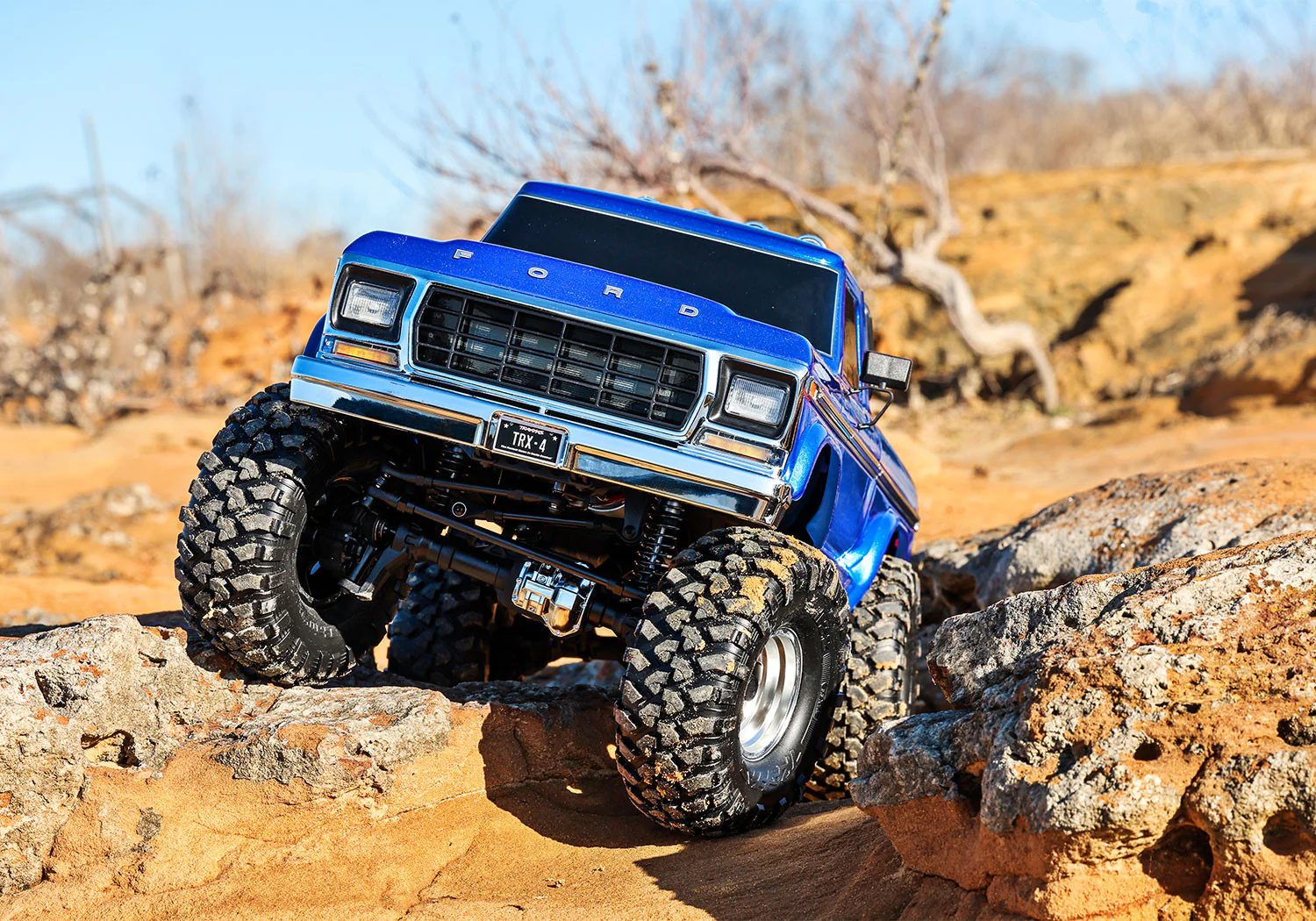 Traxxas TRX-4 High Trail Ford Ranger XLT F-150 1979 RTR 92046-4 - Image 24