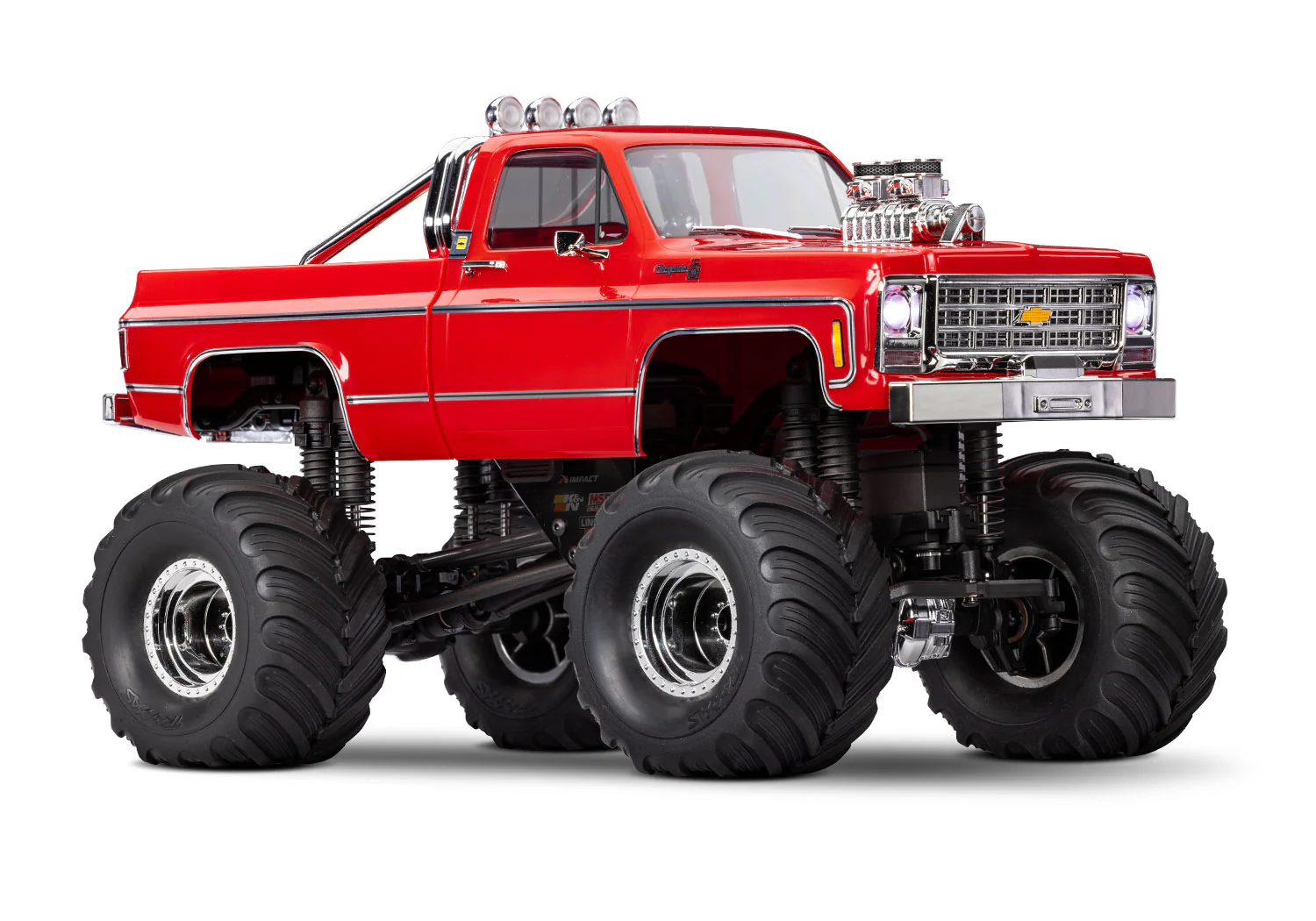 Traxxas TRX-4MT Chevrolet Cheyenne K10 Monster Truck RTR (Accu/Chargeur) 98064-1