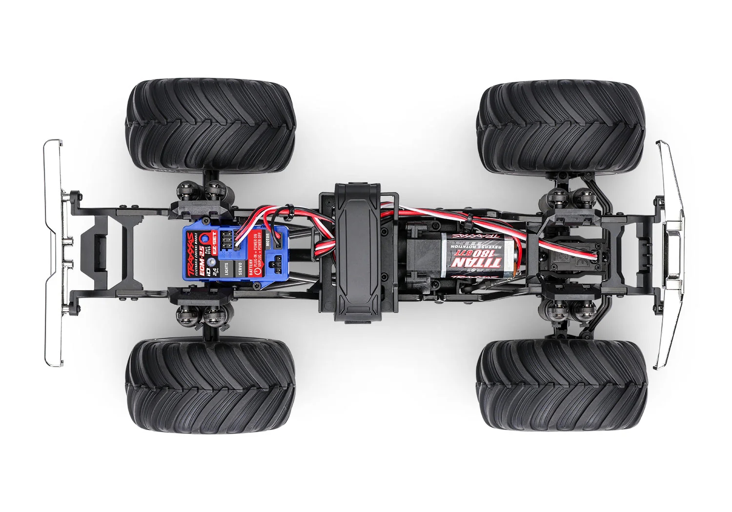 Traxxas TRX-4MT Chevrolet Cheyenne K10 Monster Truck RTR (Accu/Chargeur) 98064-1 - Image 12