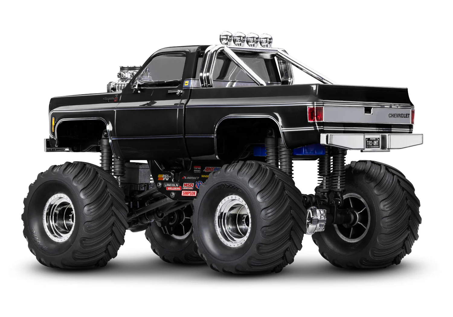 Traxxas TRX-4MT Chevrolet Cheyenne K10 Monster Truck RTR (Accu/Chargeur) 98064-1 - Image 3