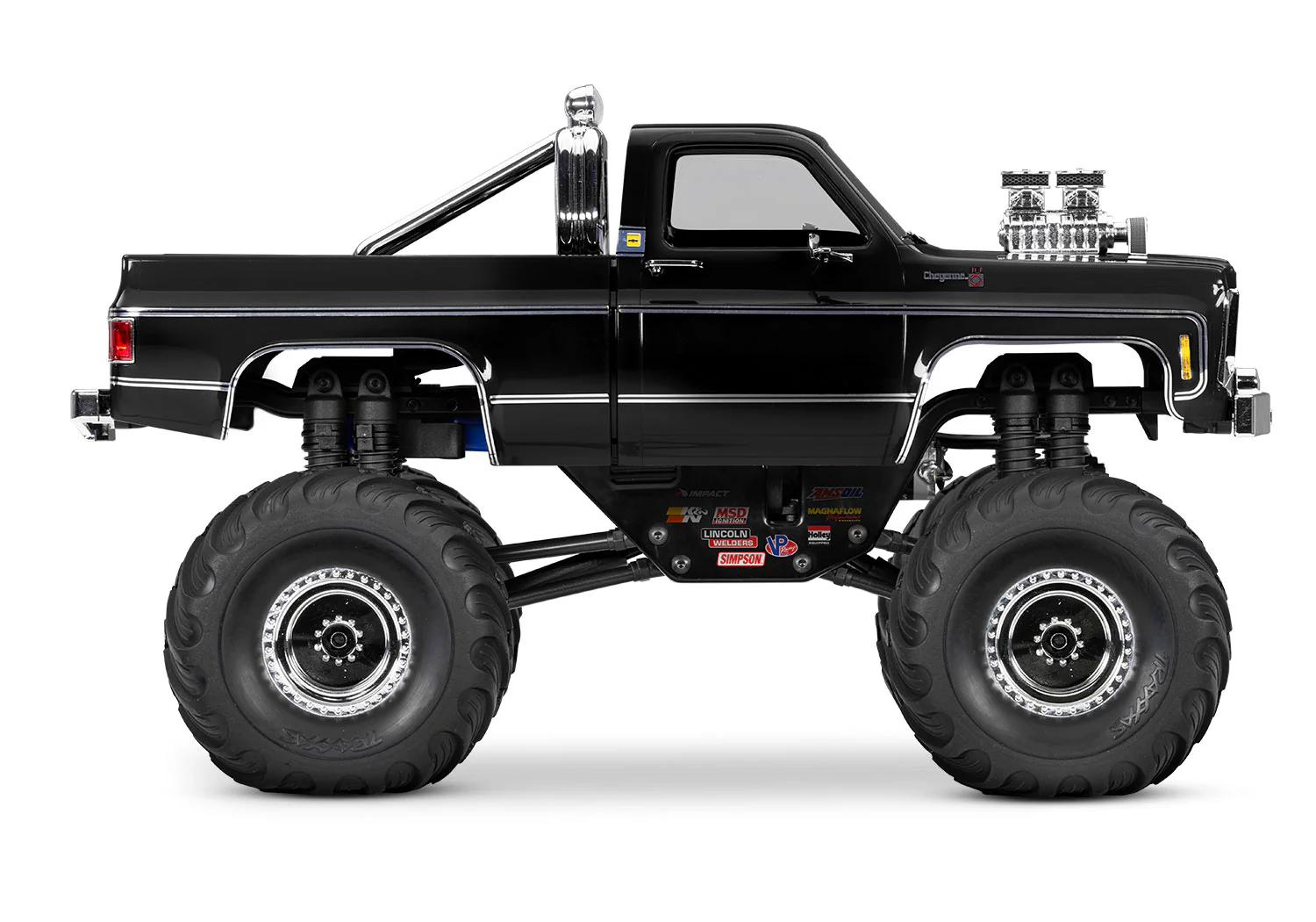 Traxxas TRX-4MT Chevrolet Cheyenne K10 Monster Truck RTR (Accu/Chargeur) 98064-1 - Image 5