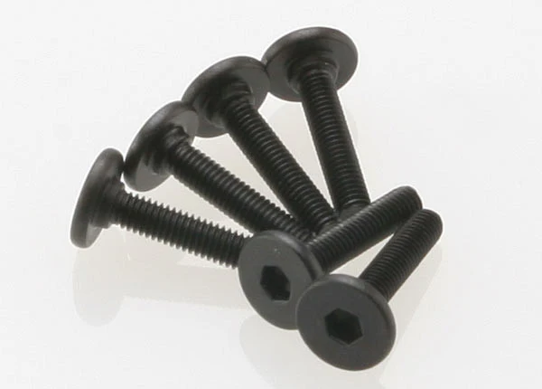 Traxxas Vis BTR Tête large 3x15mm (x6) 3646