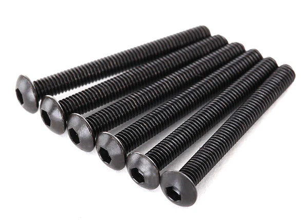 Traxxas Vis BTR Têtes Bombée 3x27mm (x6) 2616