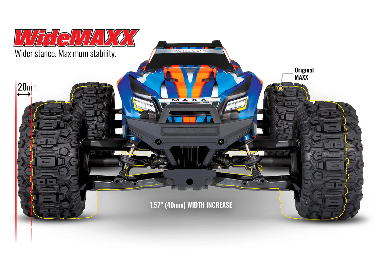 Traxxas WideMAXX VXL 4S TSM RTR 89086-4 - Image 9