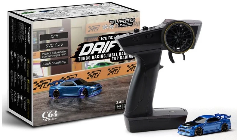 Turbo Racing Micro Drift RTR 1/76 - Image 4