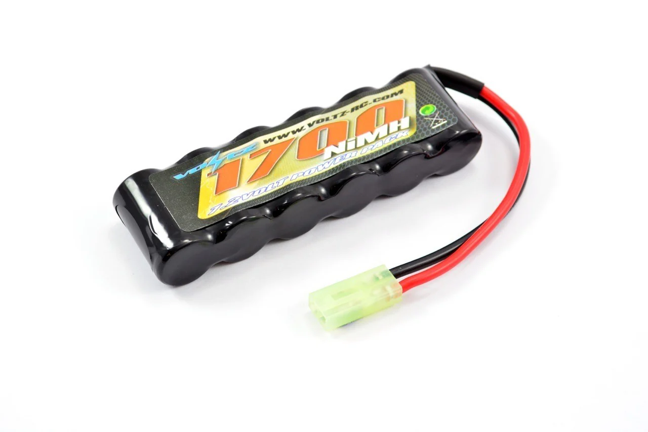 VOLTZ Accu 7.2V 1700mah Nimh Straight Mini Tamiya VZ0053