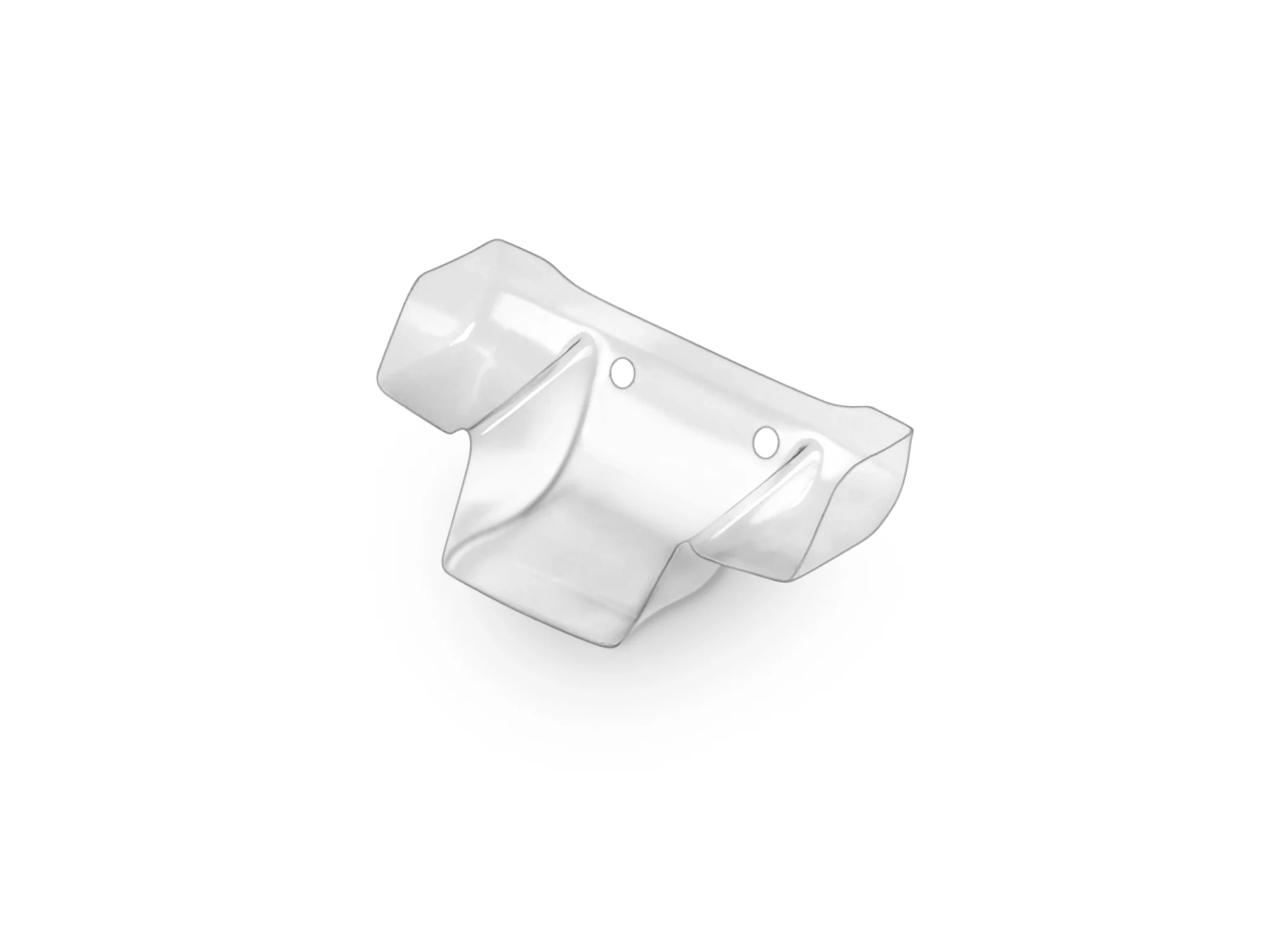 Xray Aileron Lexan avant Large nervuré XB2 2024 323519