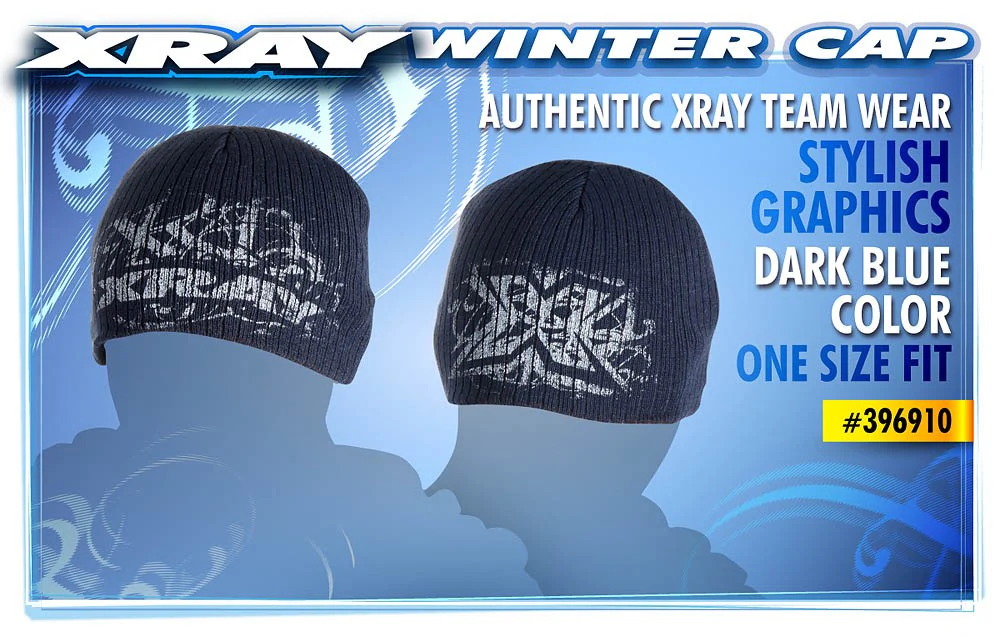 Xray Bonnet Winter Cap Bleu - Image 2