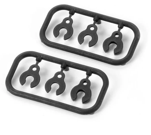Xray Clips de réglage de Chasse Composite (x6) 352381