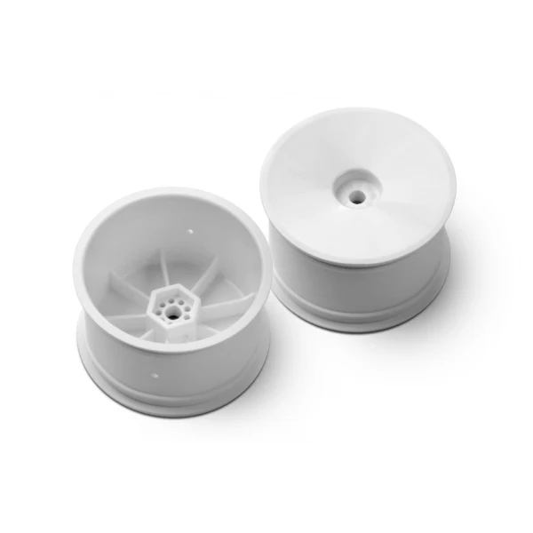Xray Jantes Blanche Hard Buggy 1/10 Arrière 4WD V2 12mm XB4 (x2) 329913-H