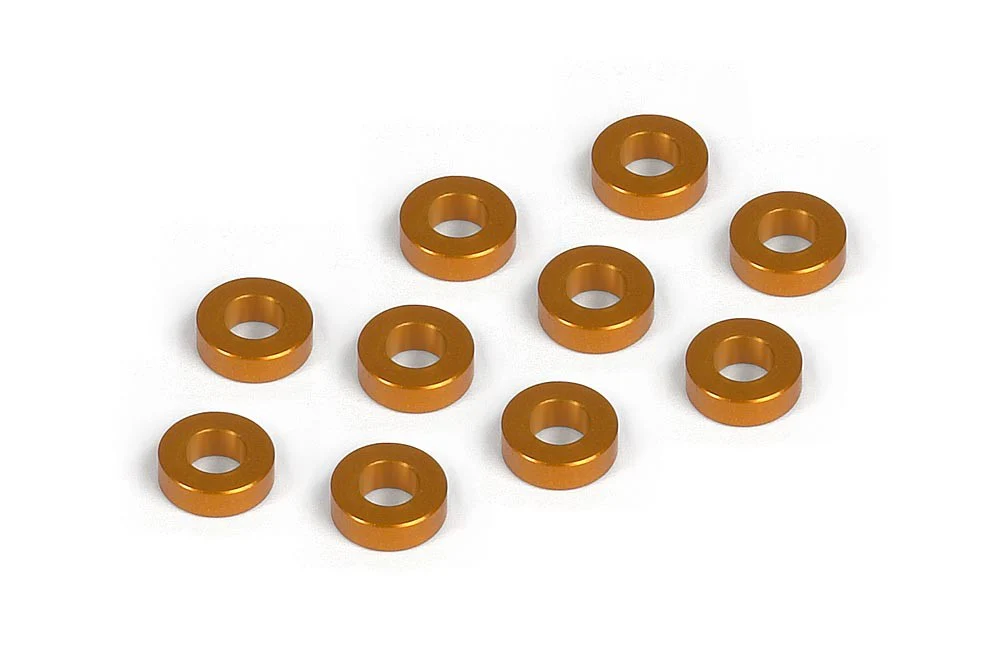 XRay Rondelles Alu 3x6x2mm Orange (x10) 303123-O