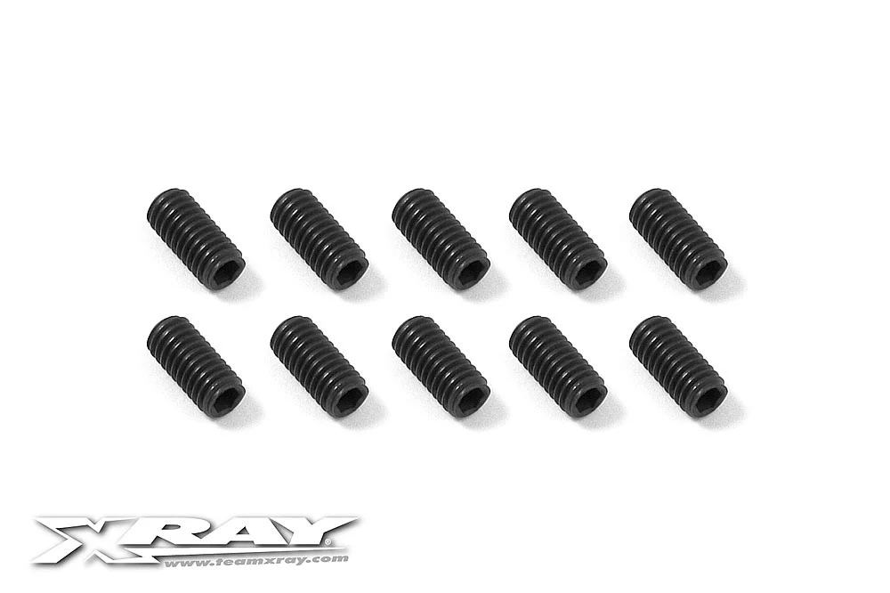 XRay Vis Sans Tête Hexa M3x6 (x10) 901306