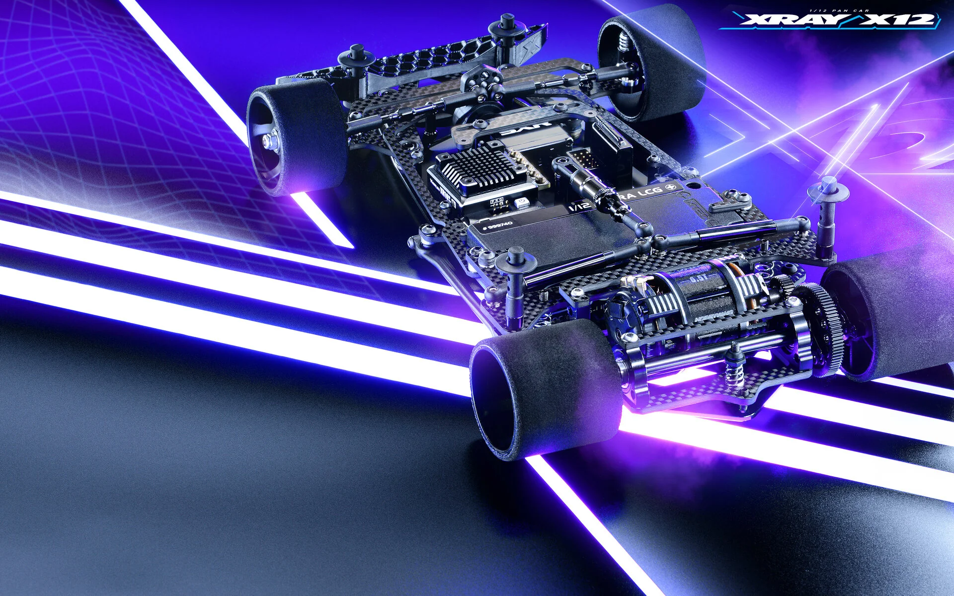 XRay X12 EU 2026 Pan Car 1/12 KIT 370022 - Image 6