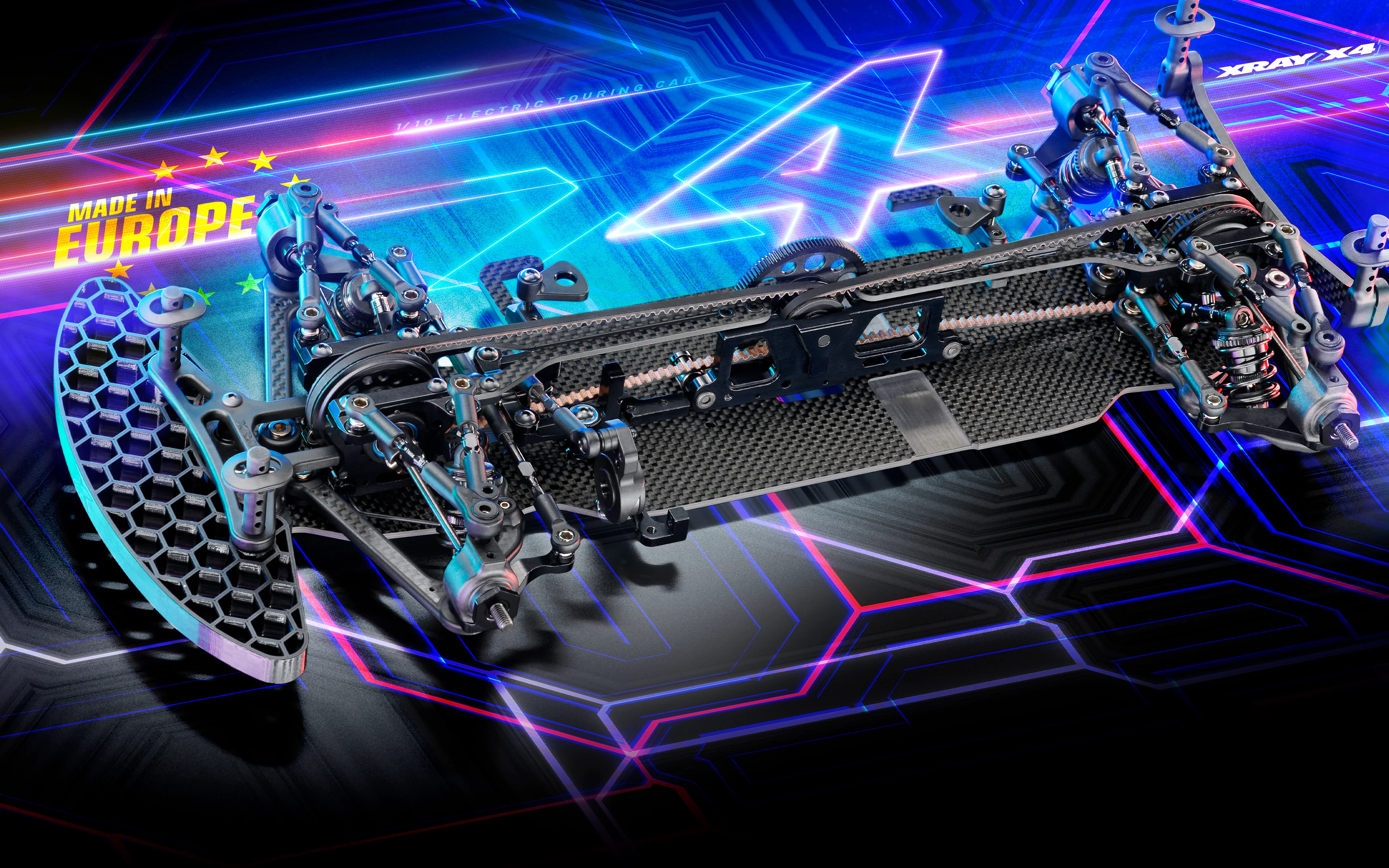 Xray X4 2025 Luxury Kit Carbone Edition 300040 - Image 5