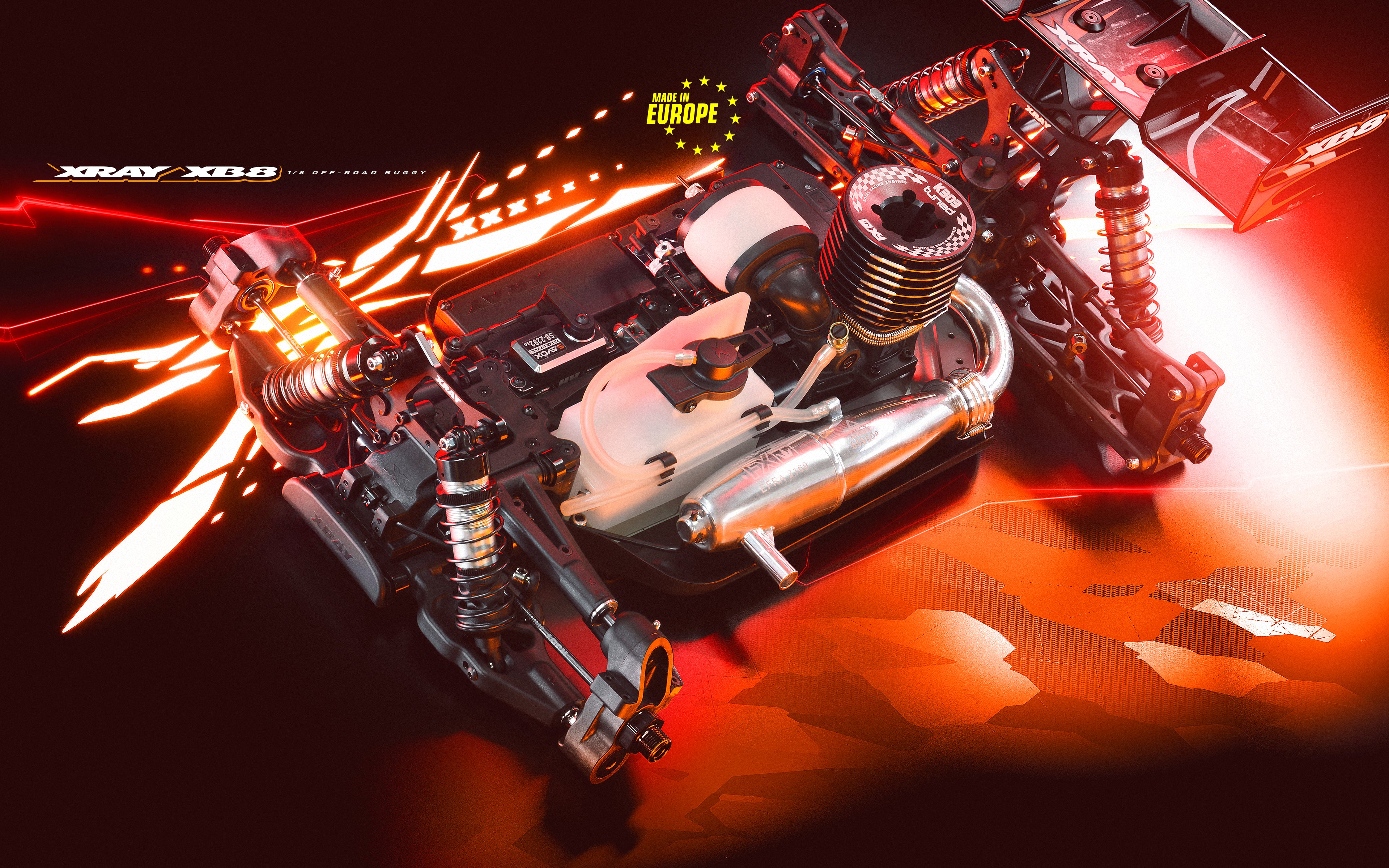 Xray XB8 2026 Buggy Nitro KIT 350021 - Image 2