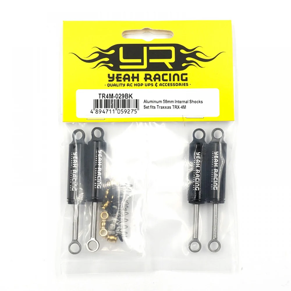 Yeah Racing Amortisseur 58mm Traxxas TRX4-M TR4M-029BK - Image 3