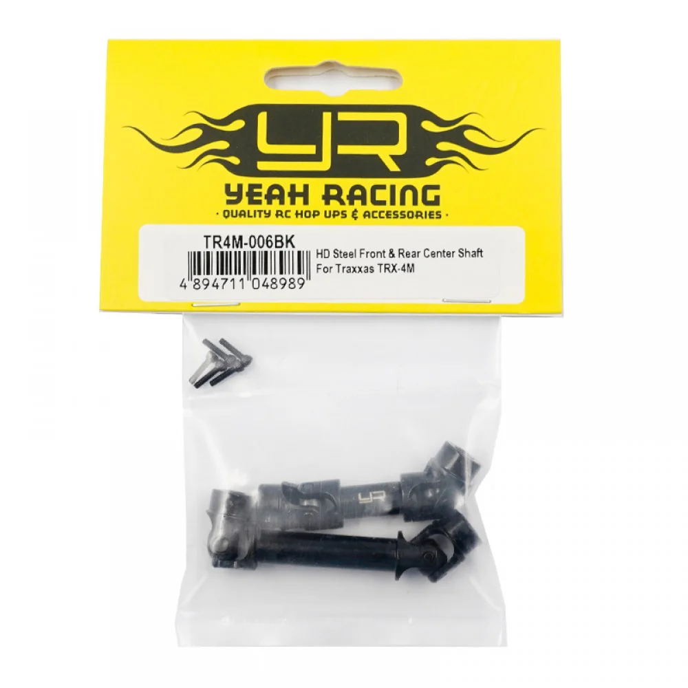 Yeah Racing Cardan Acier Avant/Arrière Traxxas TRX4-M TR4M-006BK - Image 2