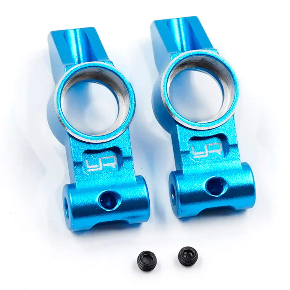 Yeah Racing Fusée Arrière Alu (x2) TT-02 SRX TATT-083BU