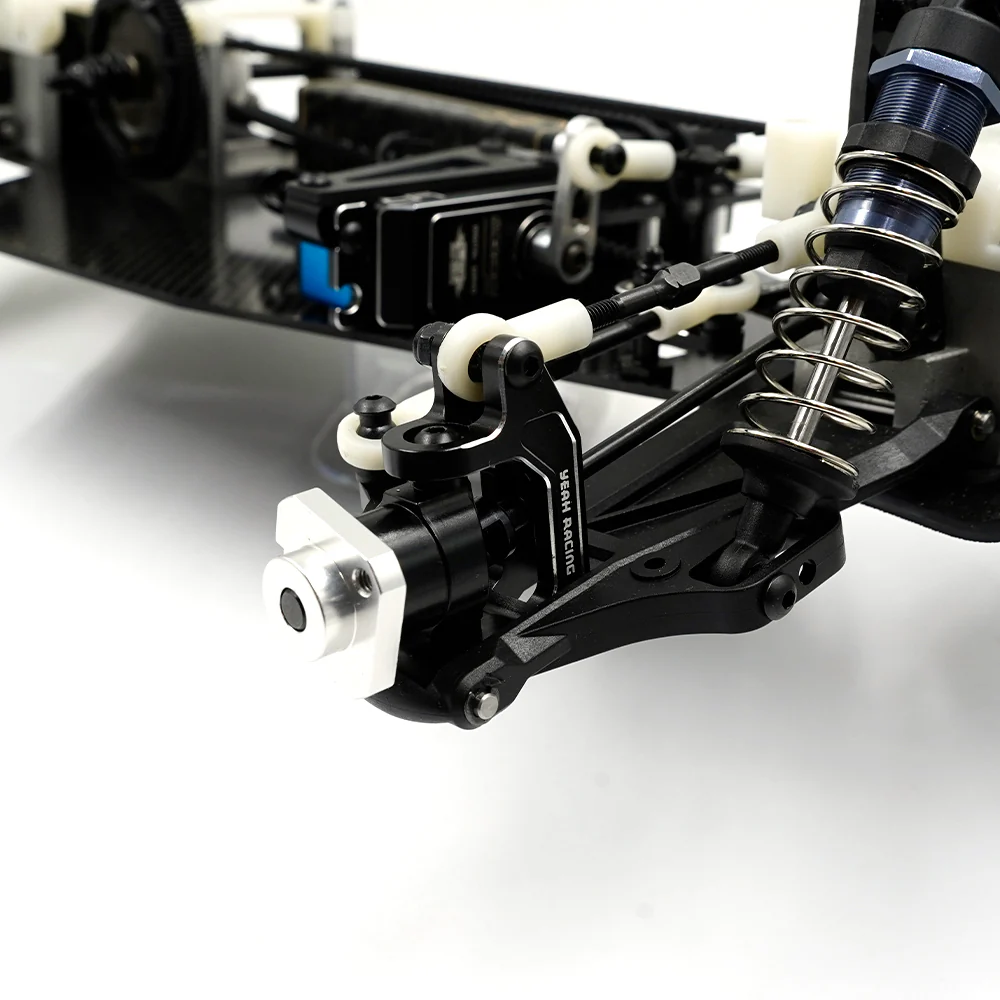Yeah Racing Kit Conversion Performance Alu et Carbone Yokomo Super Dog Fighter YKDF-S02BK - Image 4