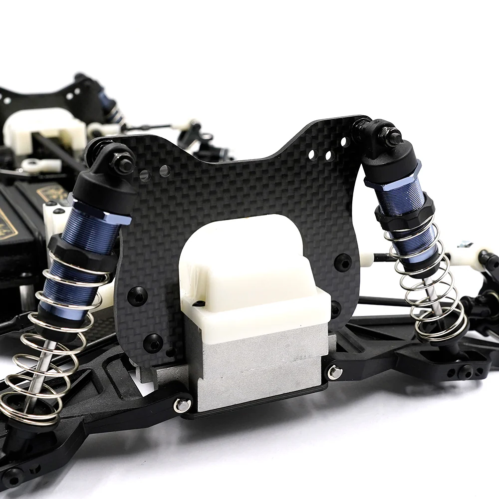 Yeah Racing Kit Conversion Performance Alu et Carbone Yokomo Super Dog Fighter YKDF-S02BK - Image 6