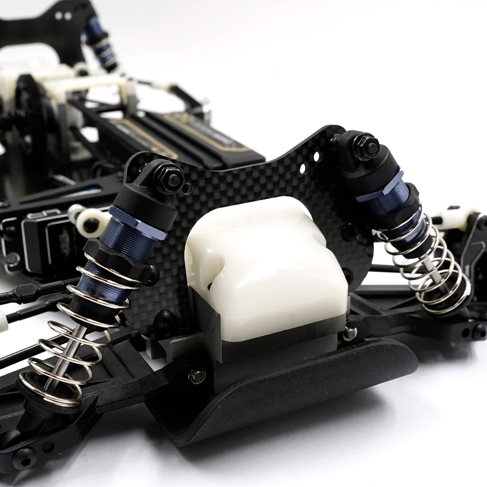 Yeah Racing Kit Conversion Performance Alu et Carbone Yokomo Super Dog Fighter YKDF-S02BK - Image 7