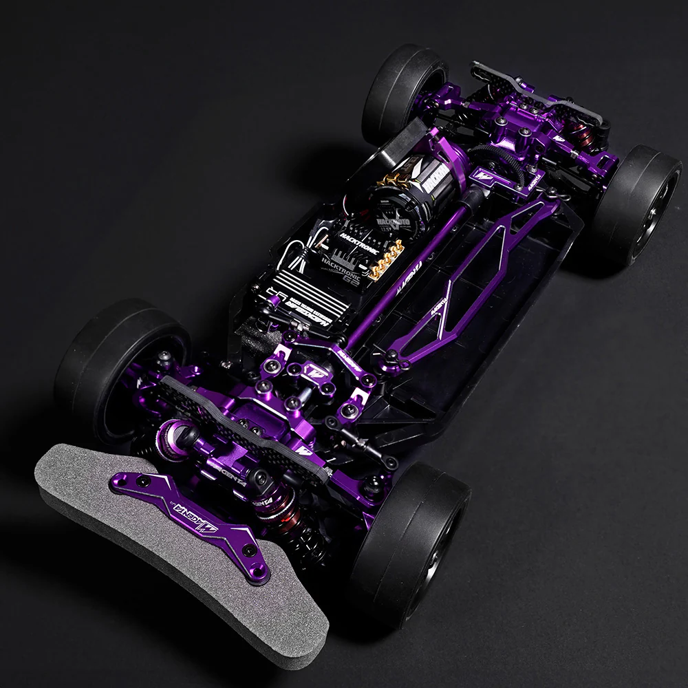Yeah Racing Kit de conversion Violet Atushi Hara Tamiya TT-02 MGT-0001 - Image 3
