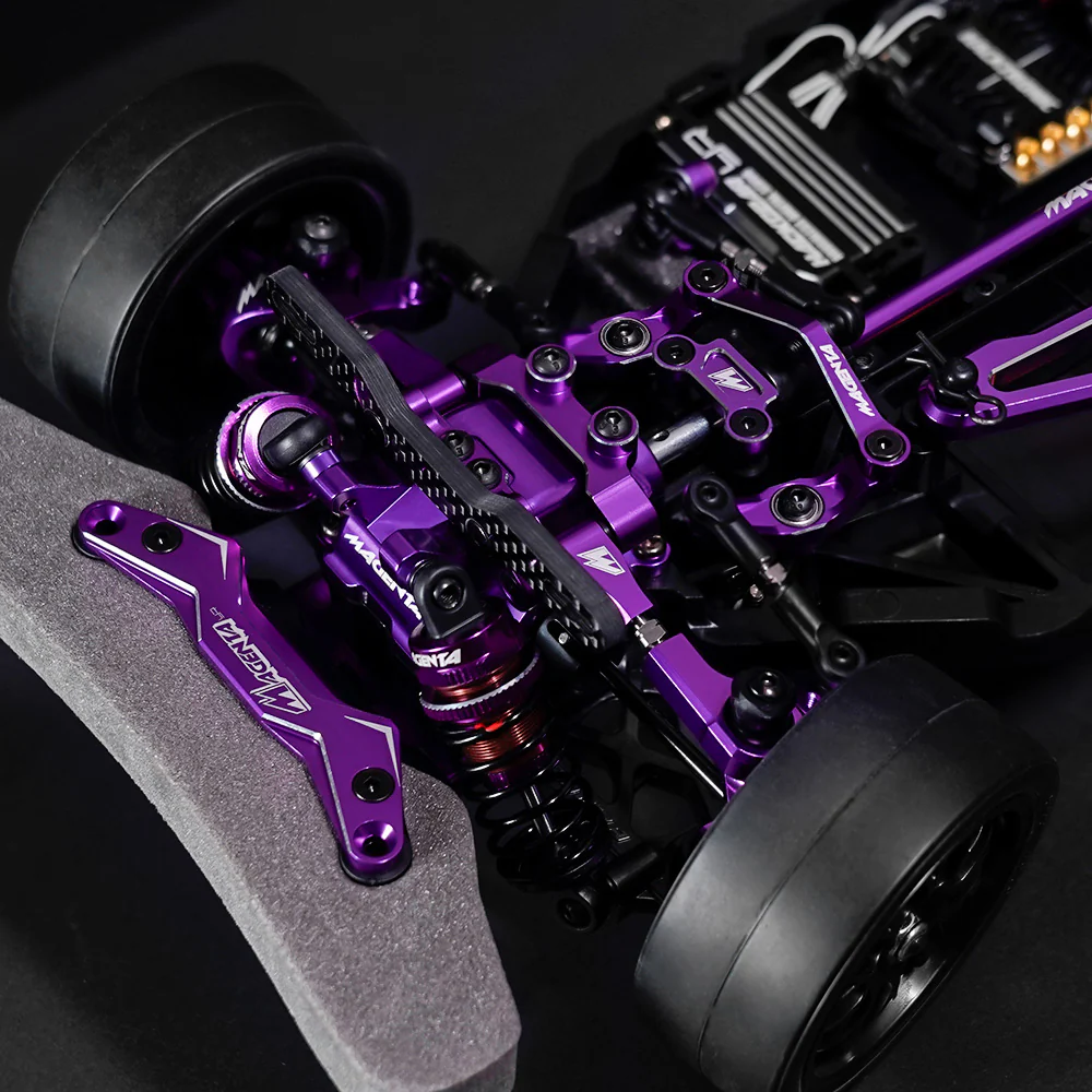 Yeah Racing Kit de conversion Violet Atushi Hara Tamiya TT-02 MGT-0001 - Image 6
