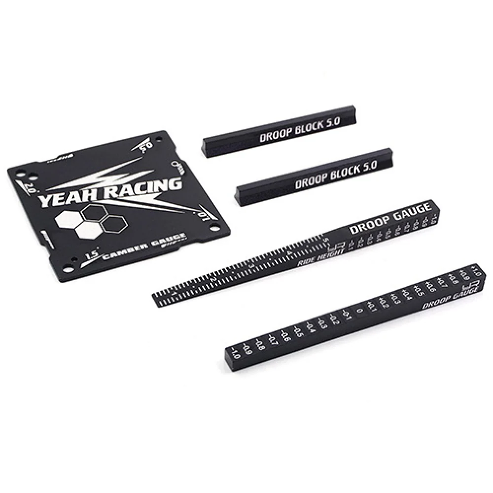 Yeah Racing Kit pour réglage châssis (5Pcs) Kyosho Mini-Z YT-0175