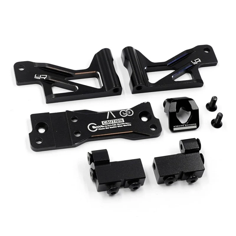 Yeah Racing Kit support servo et renforts de châssis en aluminium RC10 TARC-023BK