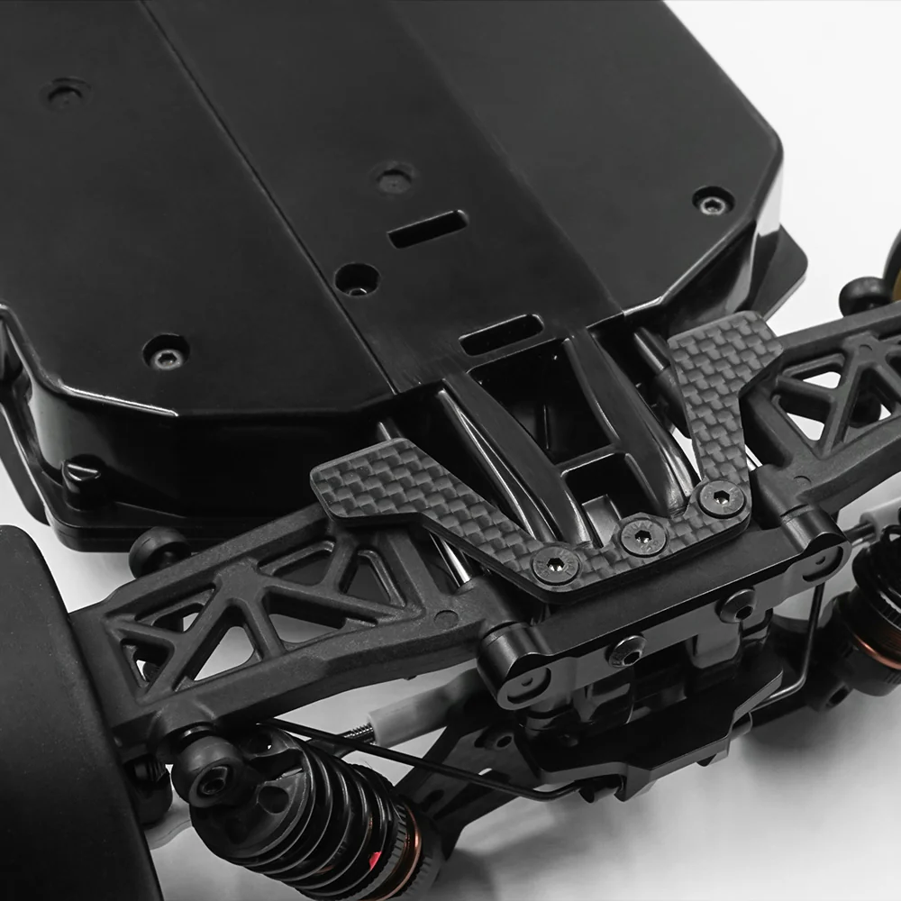 Yeah Racing Platine Droop Carbone (x2) TT-02 SRX TATT-033 - Image 2