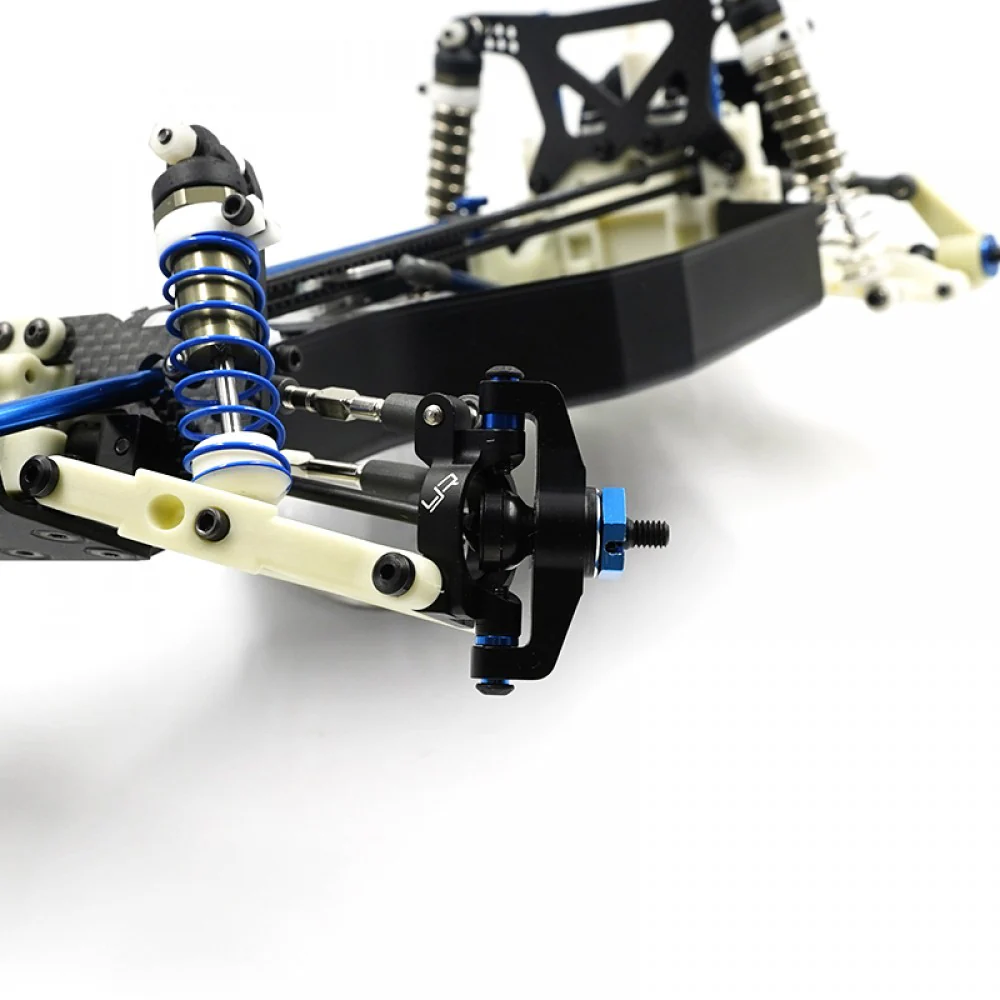 Yeah Racing Porte-fusée Avant Alu (2Pcs) RC10 4WD TARC-020BK - Image 3