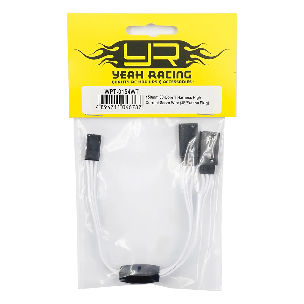 Yeah Racing Rallonge Y 150mm Blanc WPT-0154WT - Image 3