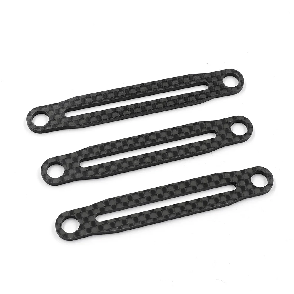 Yeah Racing Renfort support de carrosserie carbone (3Pcs) TT-02 TATT-060BK