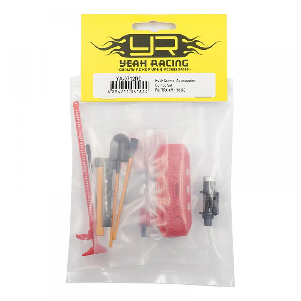 Yeah Racing Set Accessoires Crawler 1/18 ou 1/16 YA-0712RD - Image 2