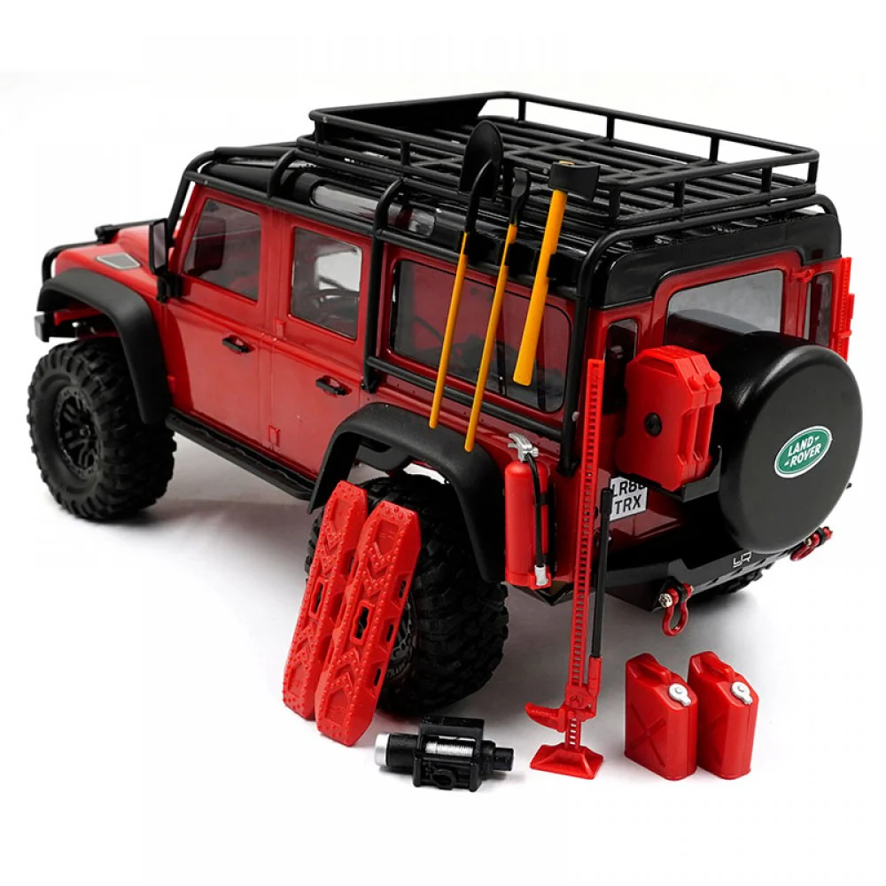 Yeah Racing Set Accessoires Crawler 1/18 ou 1/16 YA-0712RD - Image 5