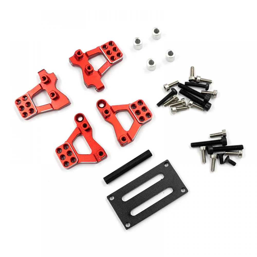Yeah Racing Support Amortisseurs Alu (x2) Traxxas TRX4-M TR4M-015 - Image 4