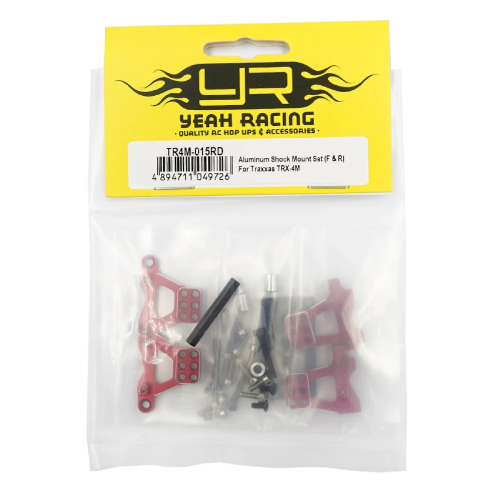 Yeah Racing Support Amortisseurs Alu (x2) Traxxas TRX4-M TR4M-015 - Image 5