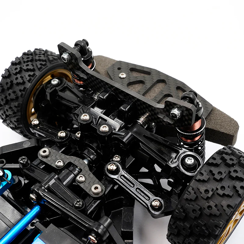 Yeah Racing Support amortisseurs Avant et Arrière Carbone (2Pcs) TT-02 TATT-085BK - Image 2