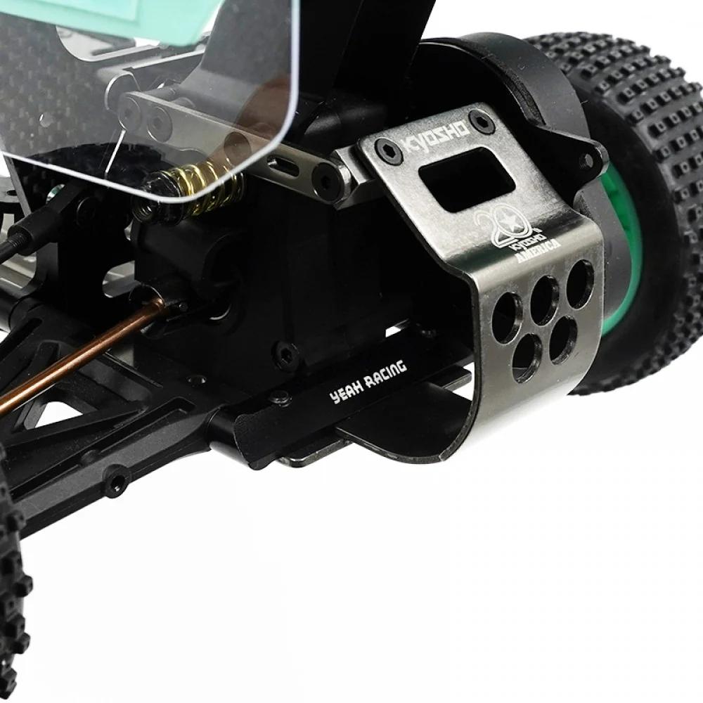 Yeah Racing Support Amortisseurs et triangles arrière Alu Noir Ultima KYUT-008BK - Image 4