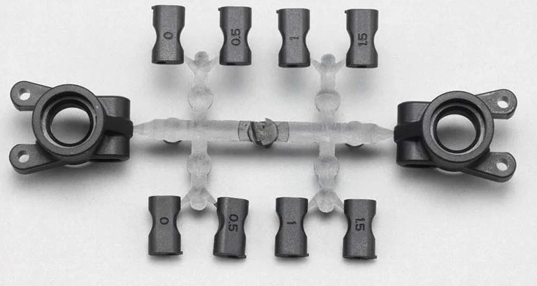 Yokomo Fusée Arrière avec Inserts (10Pcs) YZ-2DTM3/CAL3 Z2-415RDCA