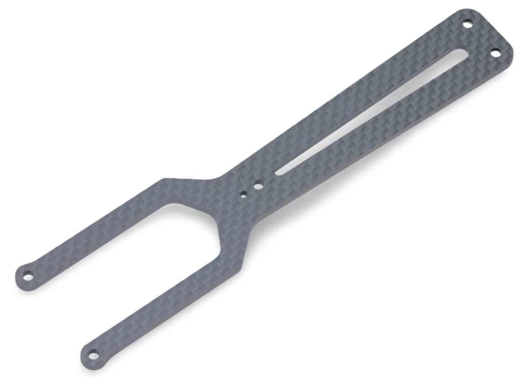 Yokomo Platine supérieur Avant en carbone (2.4mm) SD2.0 Y2-003SDF