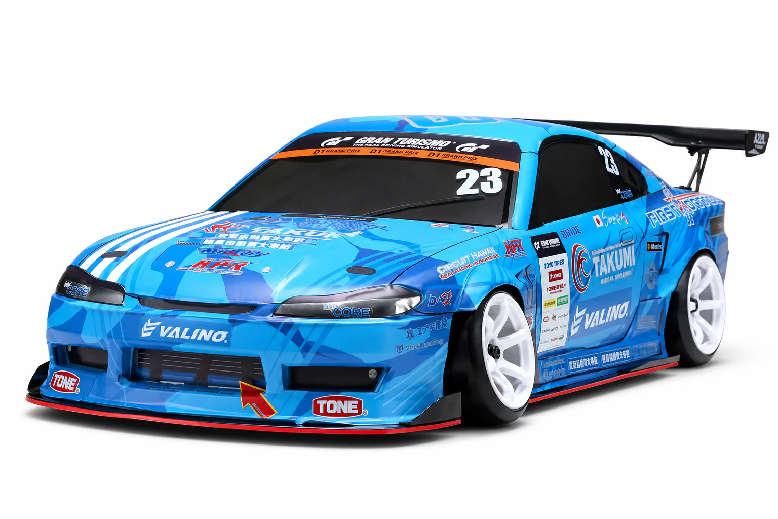 Yokomo Rookie Drift RD 2.0 RWD KIT + Carrosserie Peinte Mercury SAYAKA S15 Special DP-MS15BL