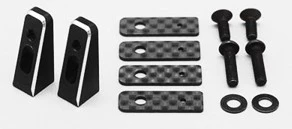 Yokomo Support de Servo Aluminium (12Pcs) Z2-203AA